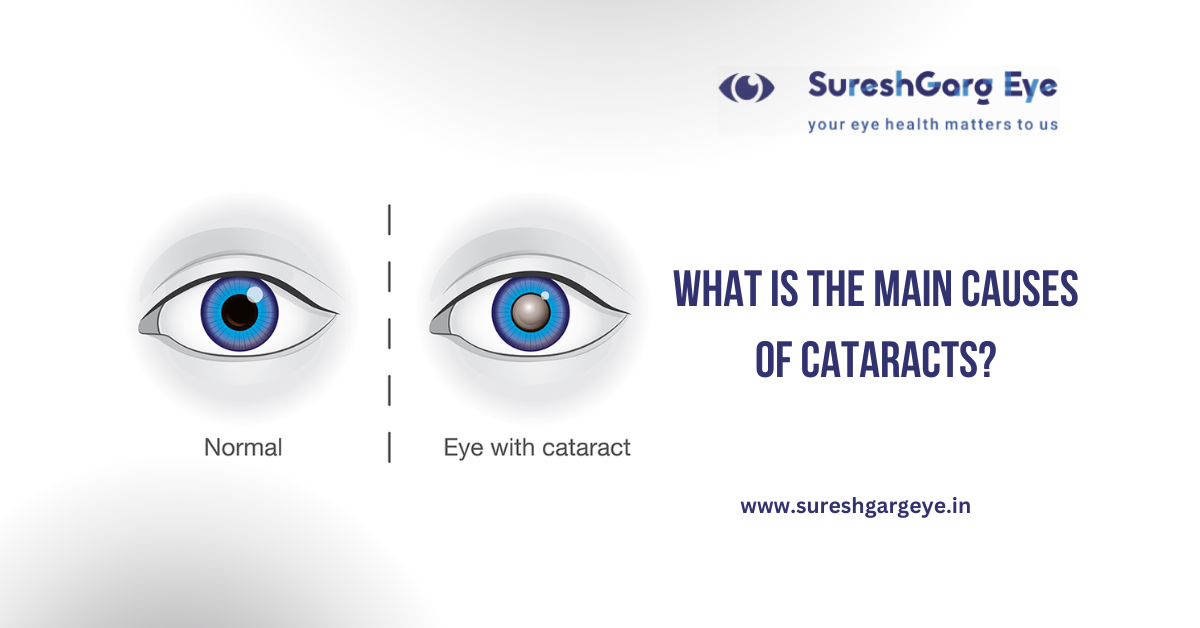 What is the main causes of Cataracts?