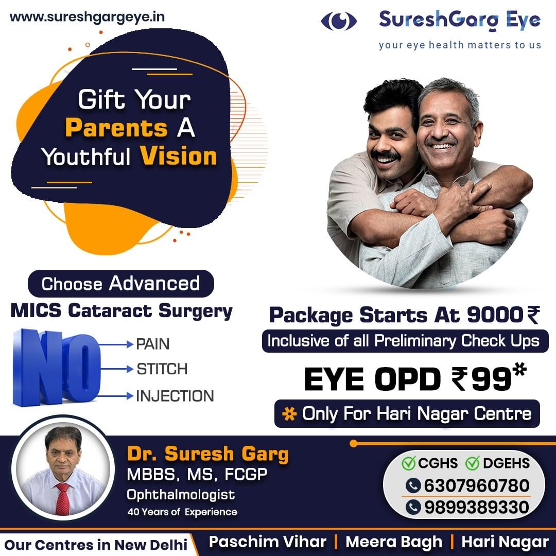 Gift Your Parent’s Youthful Vision!